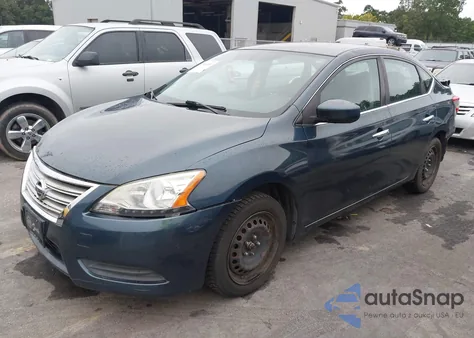 2014 Nissan Sentra S z USA, uszkodzony, nr VIN 3N1AB7AP2EL653414